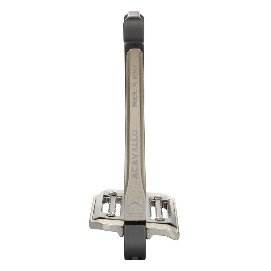 Acavallo - REL - X 180 Sikkerheds Stigbøjler - Titanium - animondo.dk - AC669_TITANIUM