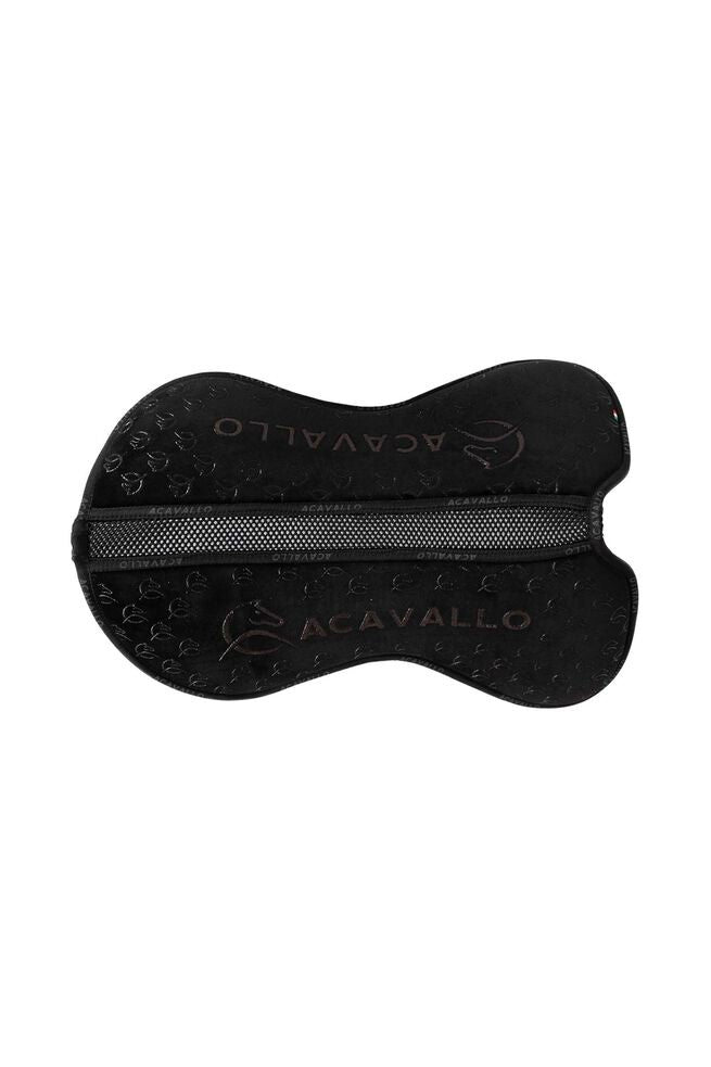 Acavallo Sadelpad - m. Memory Foam - Sort - animondo.dk - AC860_BLACK_M