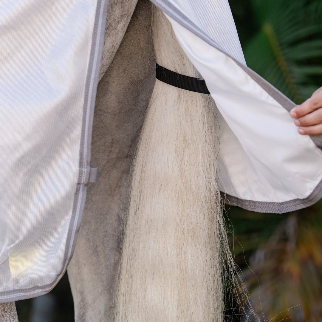 Horseware - Amigo Integrated Insektdækken - Grå/Sølv - animondo.dk - AFRNGS - IJI0 - 66