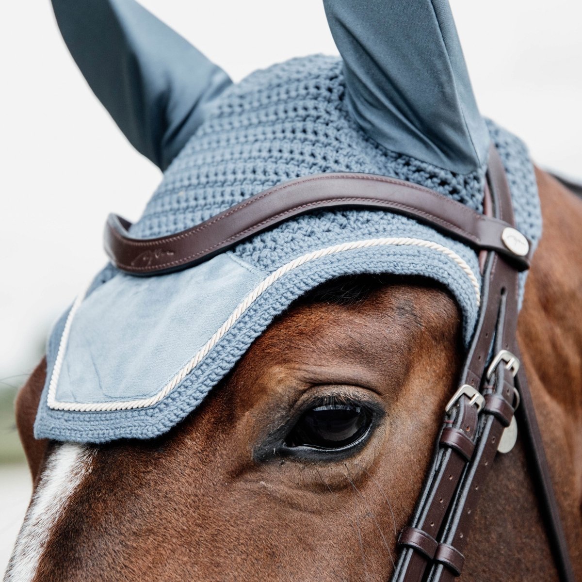 Kentucky Horsewear Wellington Velvet Hut - Lyseblå - animondo.dk - 42626 - 61 - P