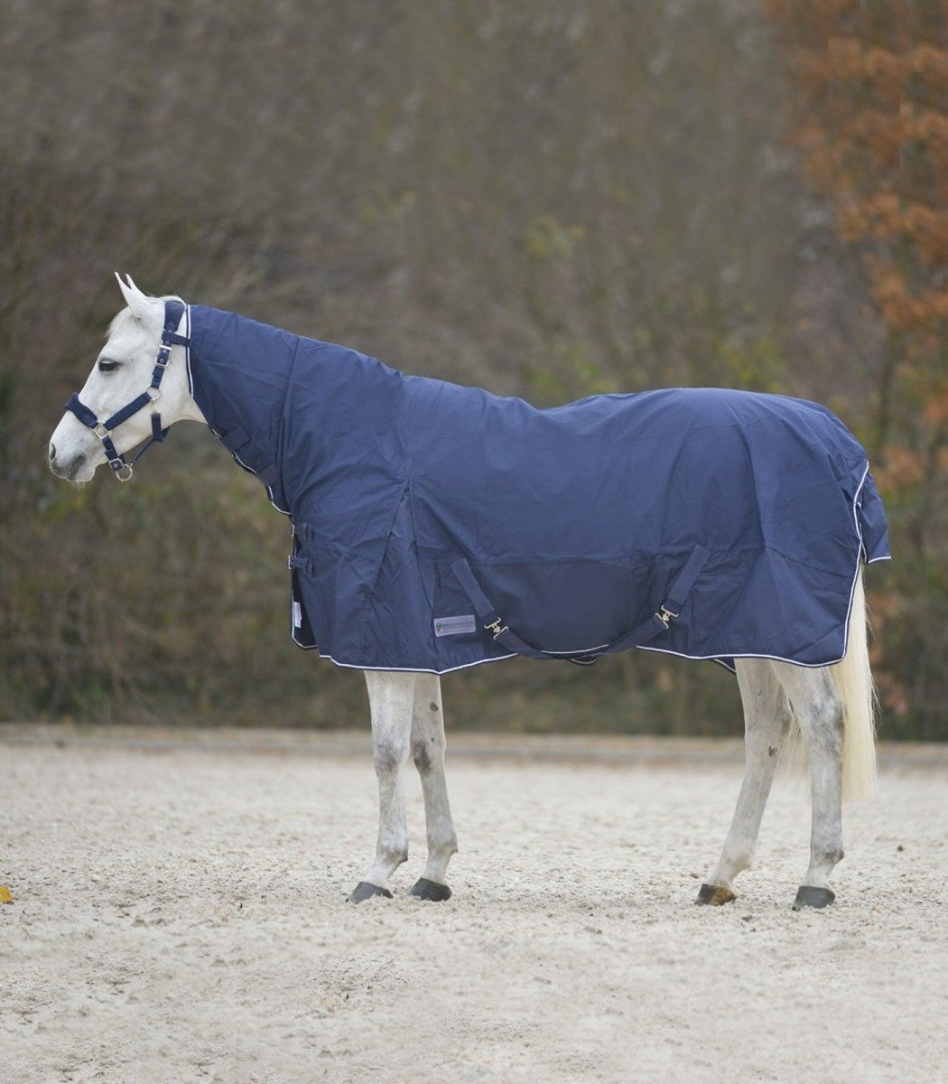Waldhausen Rain sheet Full Neck - Night blue - animondo.dk