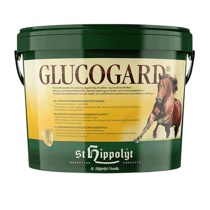 St. Hippolyt - GlucoGard - Til overvægtige heste - 3 kg