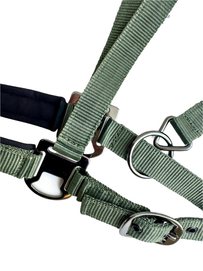 Cavalli Classic Grime m. Neopren - Moss Green