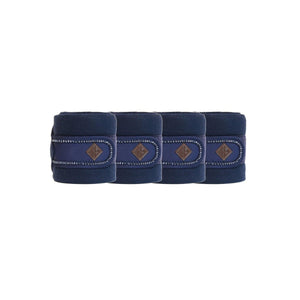 Kentucky - Fleecebandager m. Perler - Navy - animondo.dk - 42113 - 05 - F