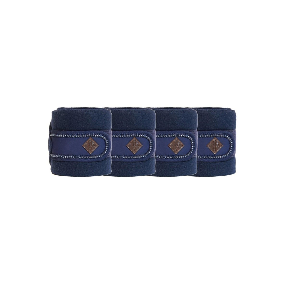 Kentucky - Fleecebandager m. Perler - Navy - animondo.dk - 42113 - 05 - F