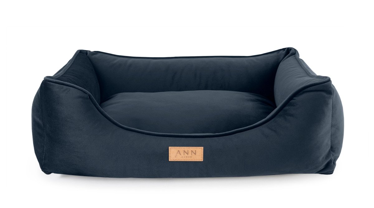 Ann Habor Milano Hundesofa - Navy - animondo.dk