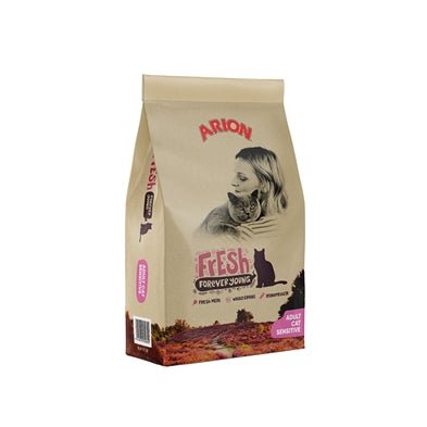 ARION FRESH CAT ADULT SENSITIVE - 12 kg - animondo.dk