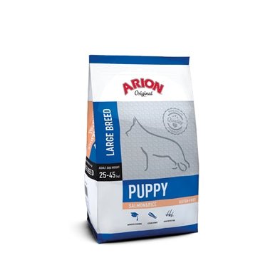 Arion Puppy Large Salmon & Rice 12 kg - animondo.dk