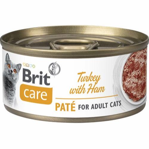 CARE CAT TURKEY PATÉ WITH HAM - animondo.dk