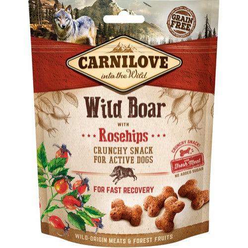 Carnilove Crunchy Snack Vildsvin 200g - animondo.dk