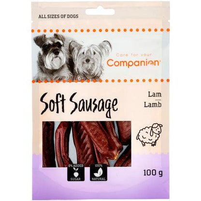 Companion Lamb Short Sausage, 100g - animondo.dk