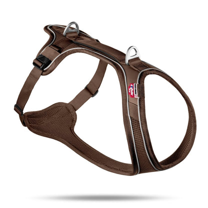 Curli Belka Comfort Harness - Brun - animondo.dk