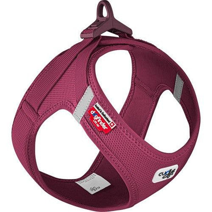 Curli Vest Sele Clasp Air-Mesh - Ruby - animondo.dk