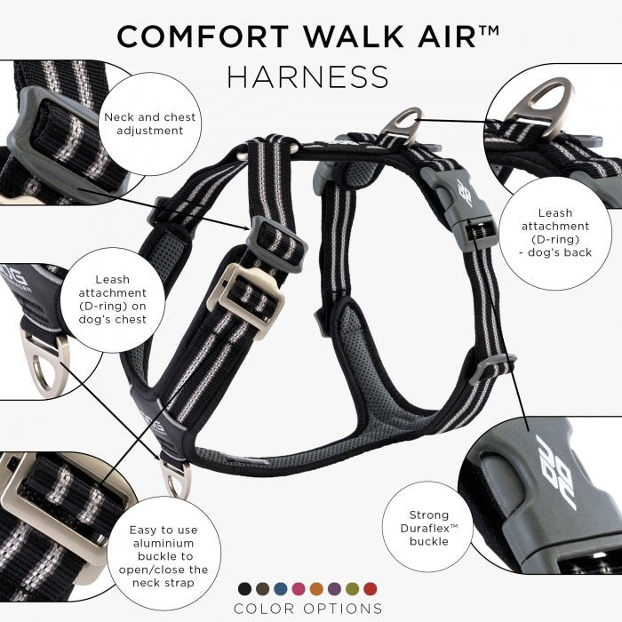 Dog Copenhagen Sele - "Comfort Walk Air™" - Sort - animondo.dk - HAR0340