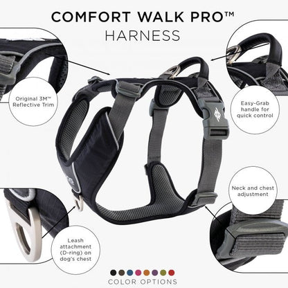 Dog Copenhagen Sele - "Comfort Walk Pro™" - Sort - animondo.dk - HAR0001