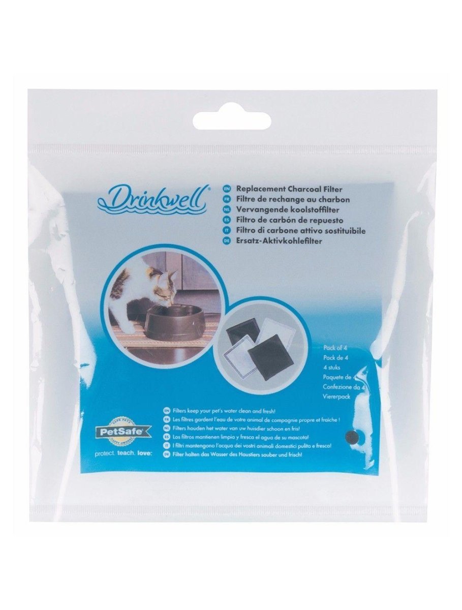 Drinkwell Charcoal Filter - 4pak - animondo.dk
