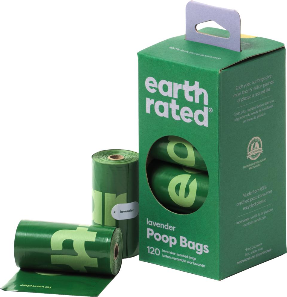 Earth Rated Eco-Friendly poser, Lavendel - 8 ruller - animondo.dk