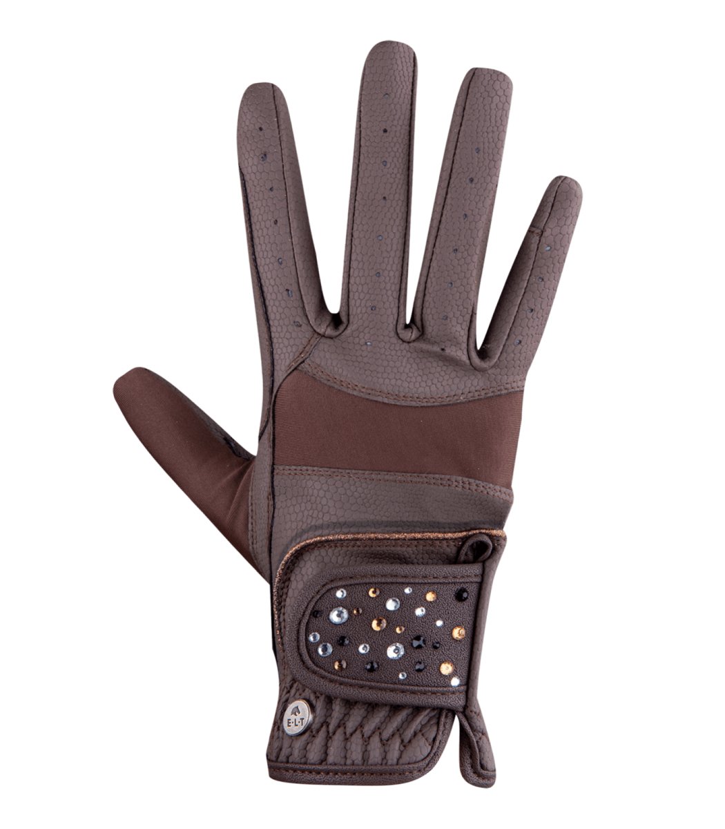 ELT Ridingglove Brilliant - Brun - animondo.dk