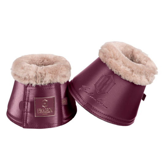 Eskadron Heritage 23 Glamslate Fauxfur Klokker - Cassis - animondo.dk