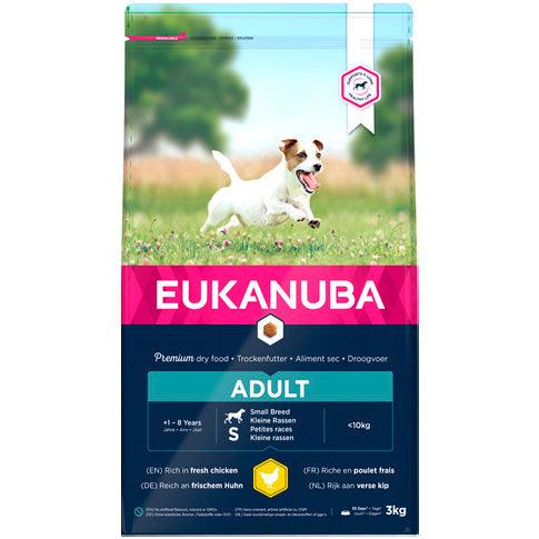 Eukanuba Adult Small Breed 3 kg - animondo.dk