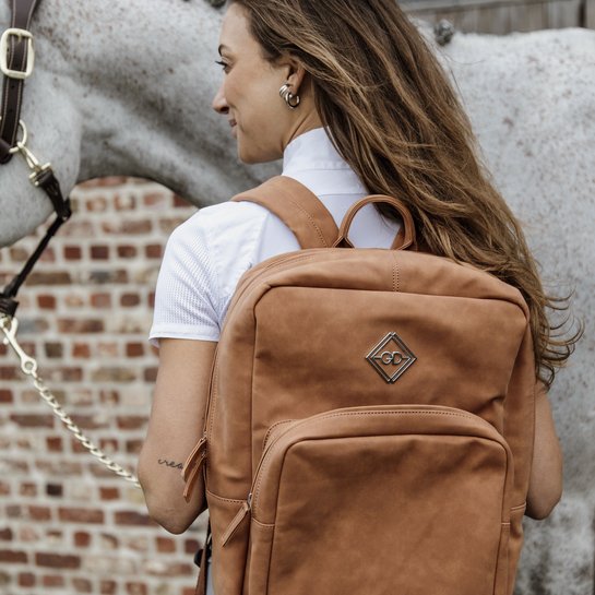 Grooming Deluxe Chestnut Backpack - animondo.dk