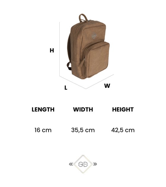 Grooming Deluxe Chestnut Backpack - animondo.dk