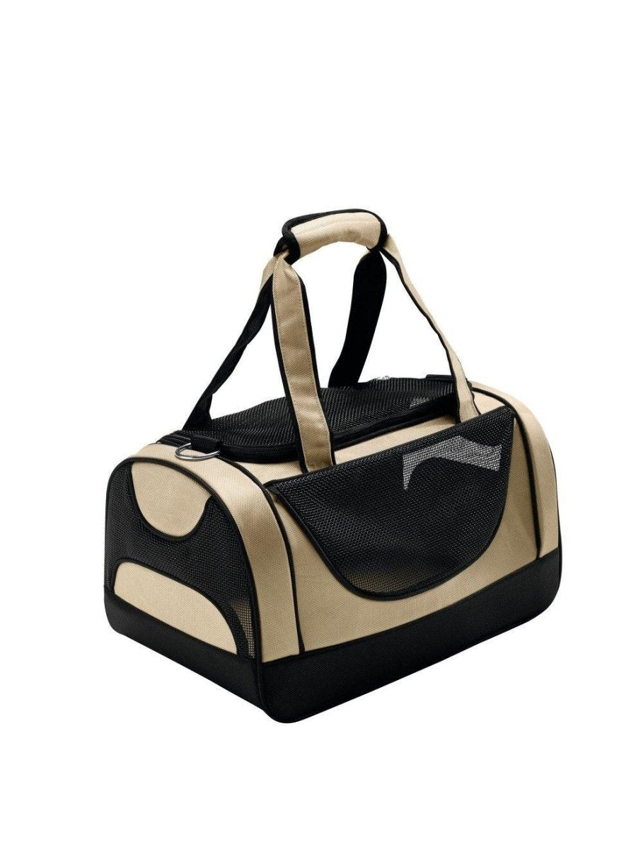 Hunter Portland Bæretaske - Beige/Sort - animondo.dk