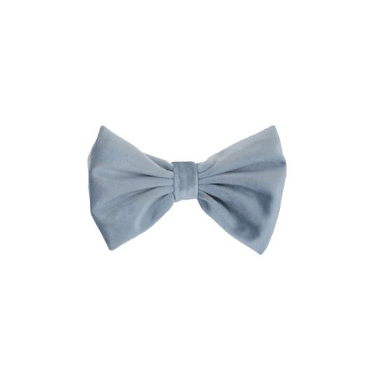 Kentucky Bow Tie Velvet Lyseblå - animondo.dk