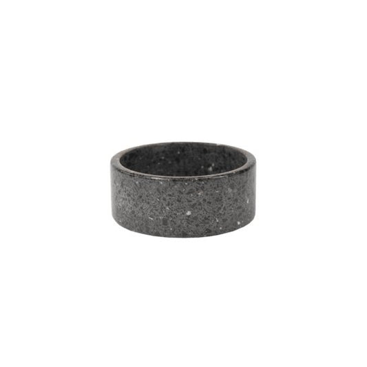 Kentucky Dog Bowl Terrazzo Stone - Sort - animondo.dk