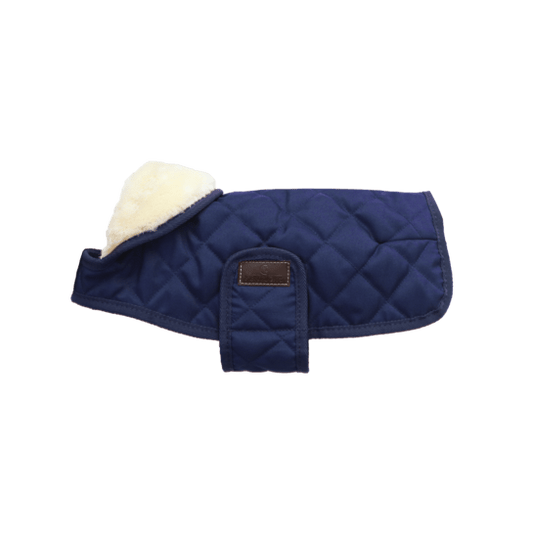 Kentucky Dog Coat Original - Navy - animondo.dk