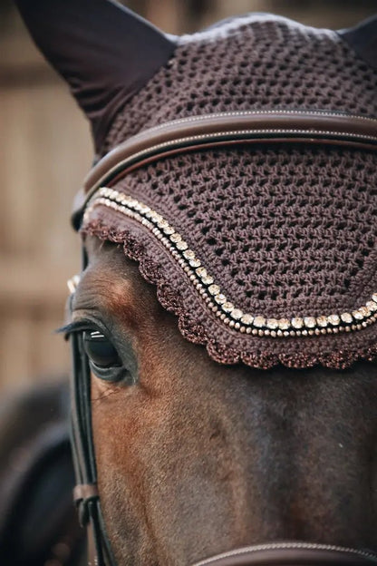 Kentucky Horsewear Wellington Stone & Pearl Soundless Hut - Brown - animondo.dk