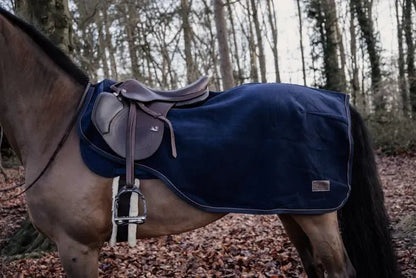 Kentucky Riding Rug Heavy Fleece - Navy - animondo.dk