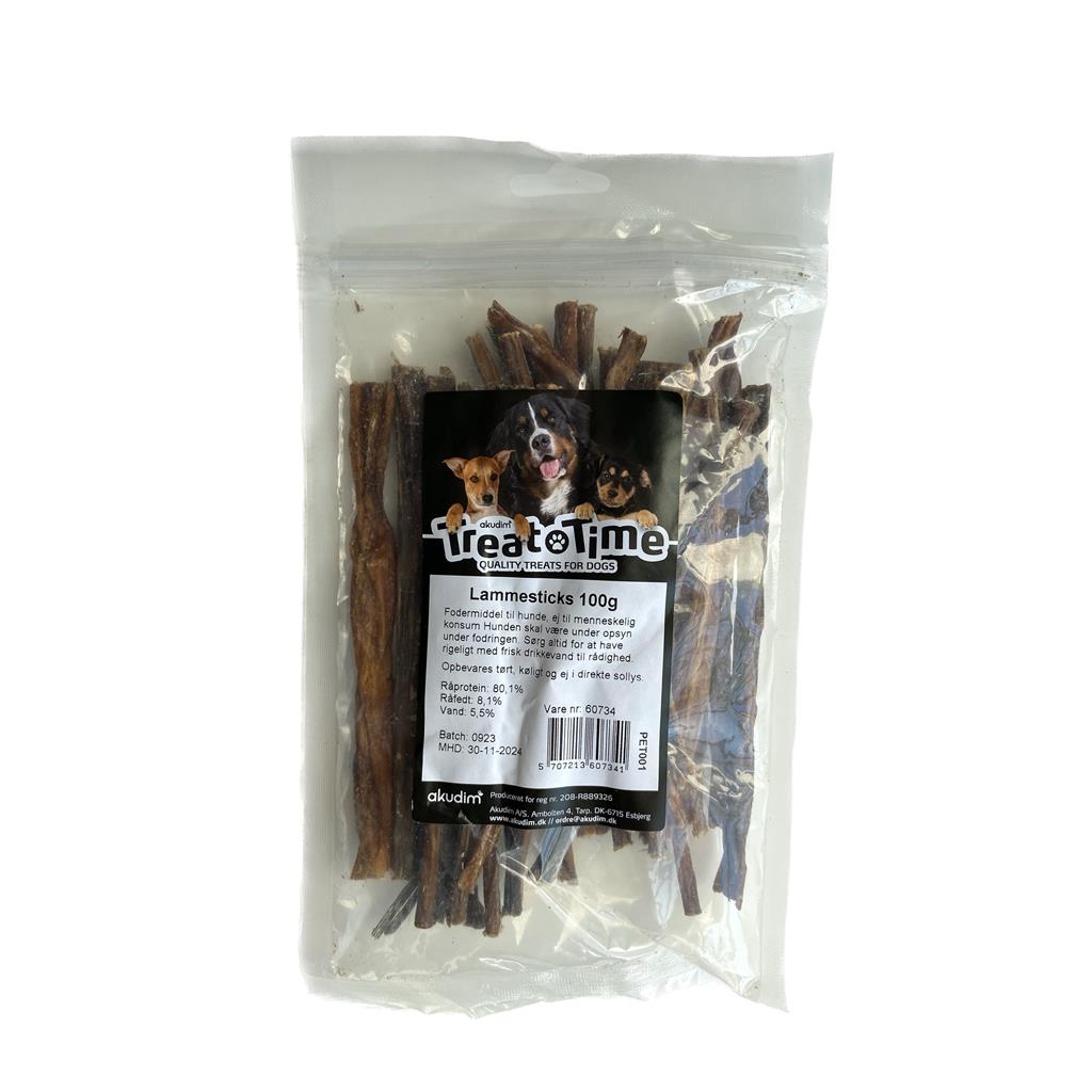 Lammesticks 15 cm - 100g - animondo.dk