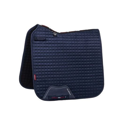 LeMieux Suede Dressage Square Sadelunderlag - Navy - animondo.dk