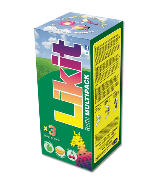 Likit Multipack, 3 x 650 g - animondo.dk