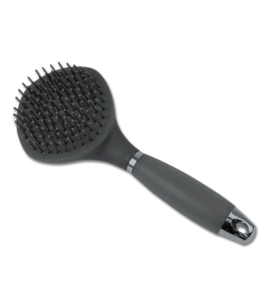 Mane brush gel handle, black - animondo.dk