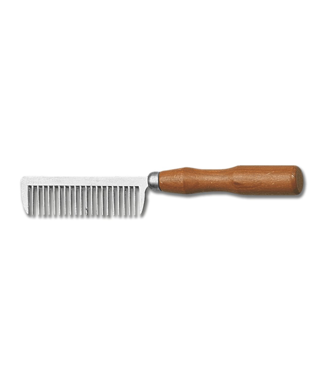 Mane Comb with wooden Handle - animondo.dk