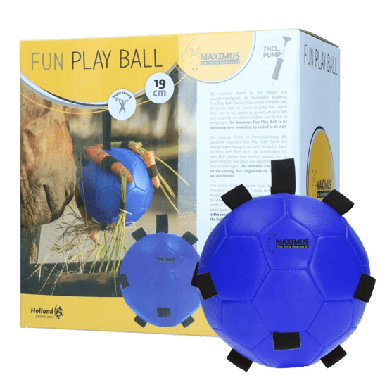 Maximus Fun Play Ball Blue - animondo.dk