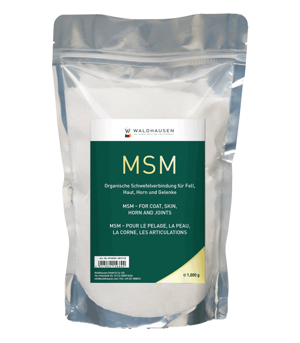 MSM - for coat, skin, horn and joints - 1kg - animondo.dk