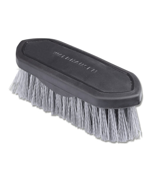 Scrubbing brush black, 4,5 cm bristles, 18 cm - animondo.dk