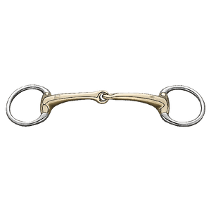 Sprenger Dynamic RS 14 mm Eggbutt Todelt Bridon - Sensogan - animondo.dk