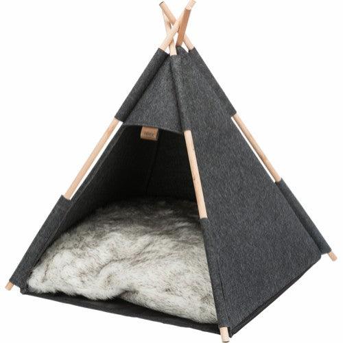 Trixie Tipi kattehule, 55 × 65 × 55 cm - anthracite - animondo.dk