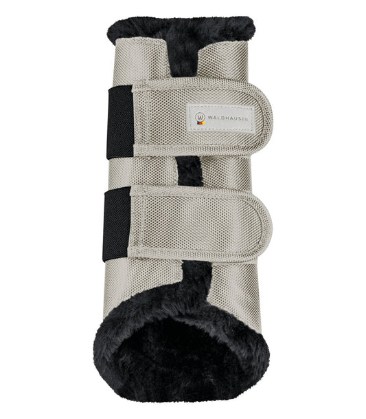 Waldhausen Comfort Gamacher m. fake fur - Sand/sort - animondo.dk