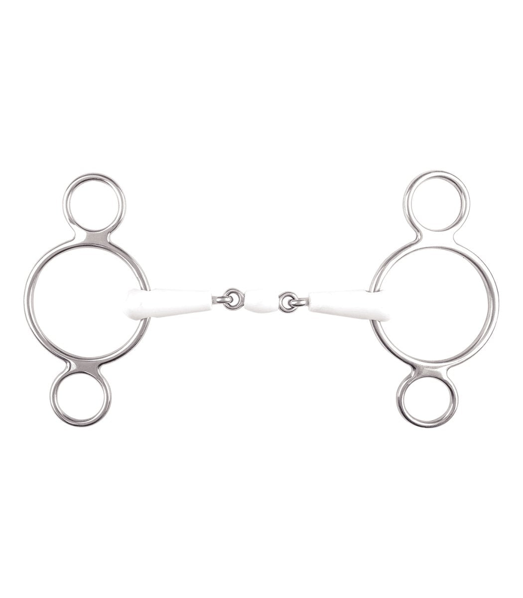 Waldhausen EQUIMOUTH THREE-RING BIT, DOUBLE JOINTED - animondo.dk