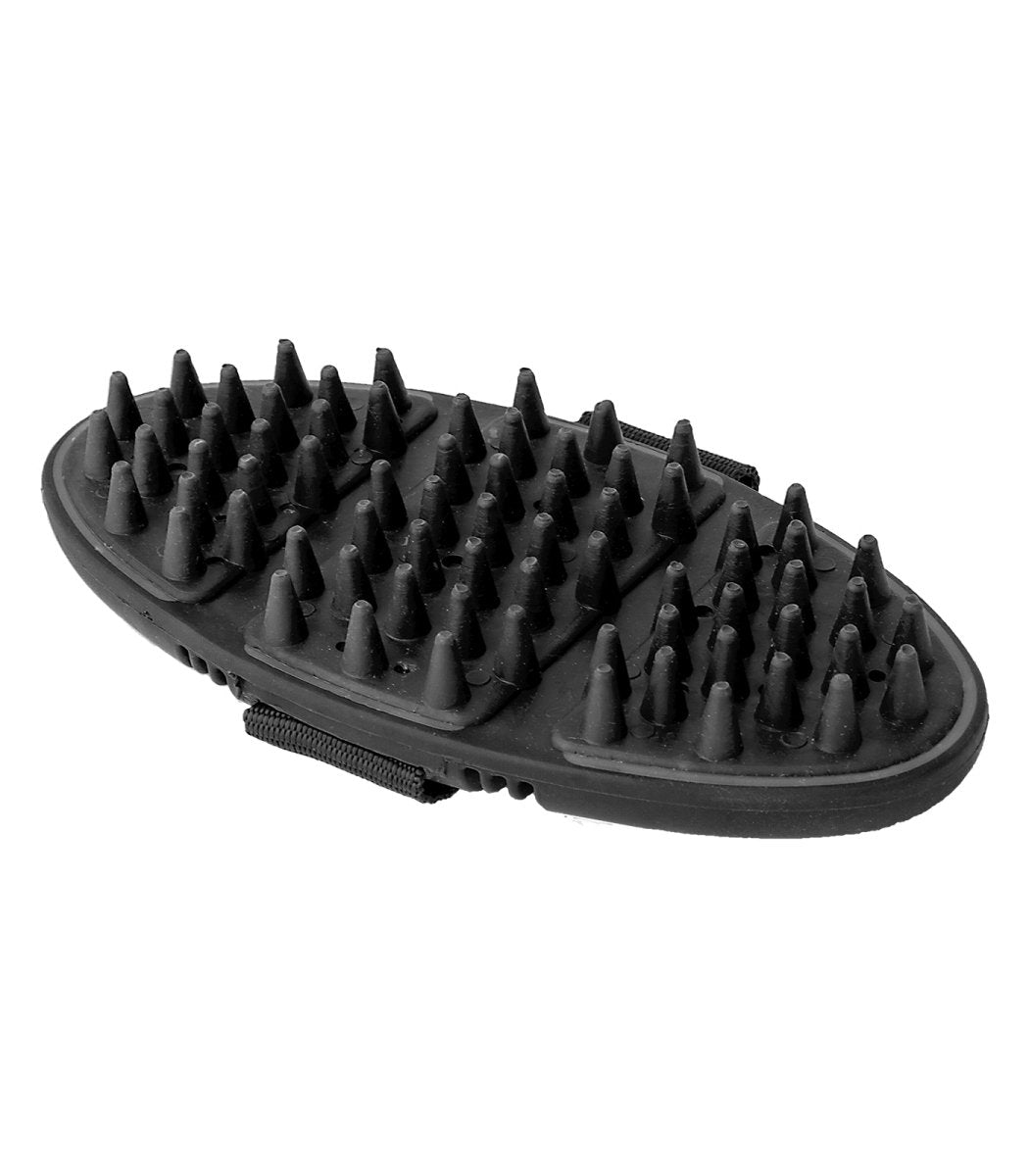 Waldhausen Flex massage brush, black/grey - animondo.dk