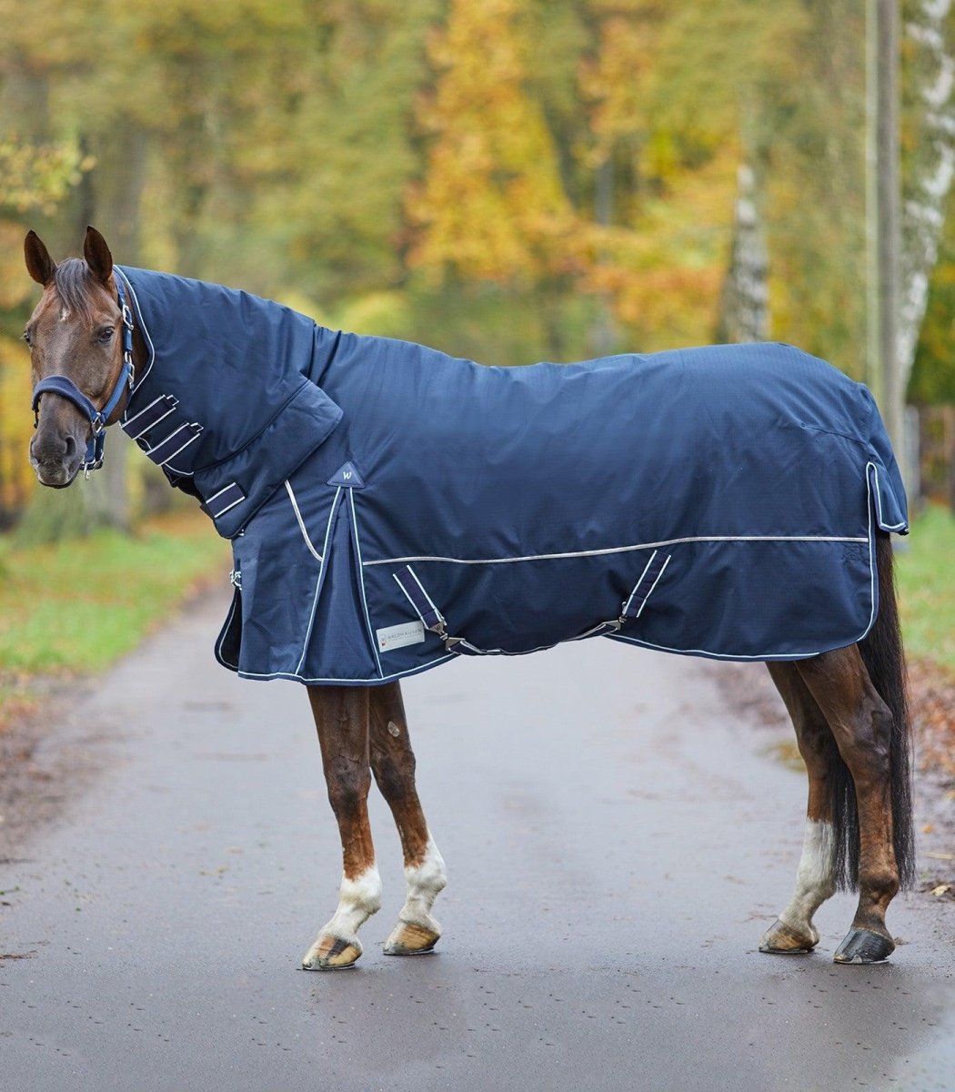 Waldhausen Outdoor Rug Comfort, Full Neck 200 g - Nightblue - animondo.dk