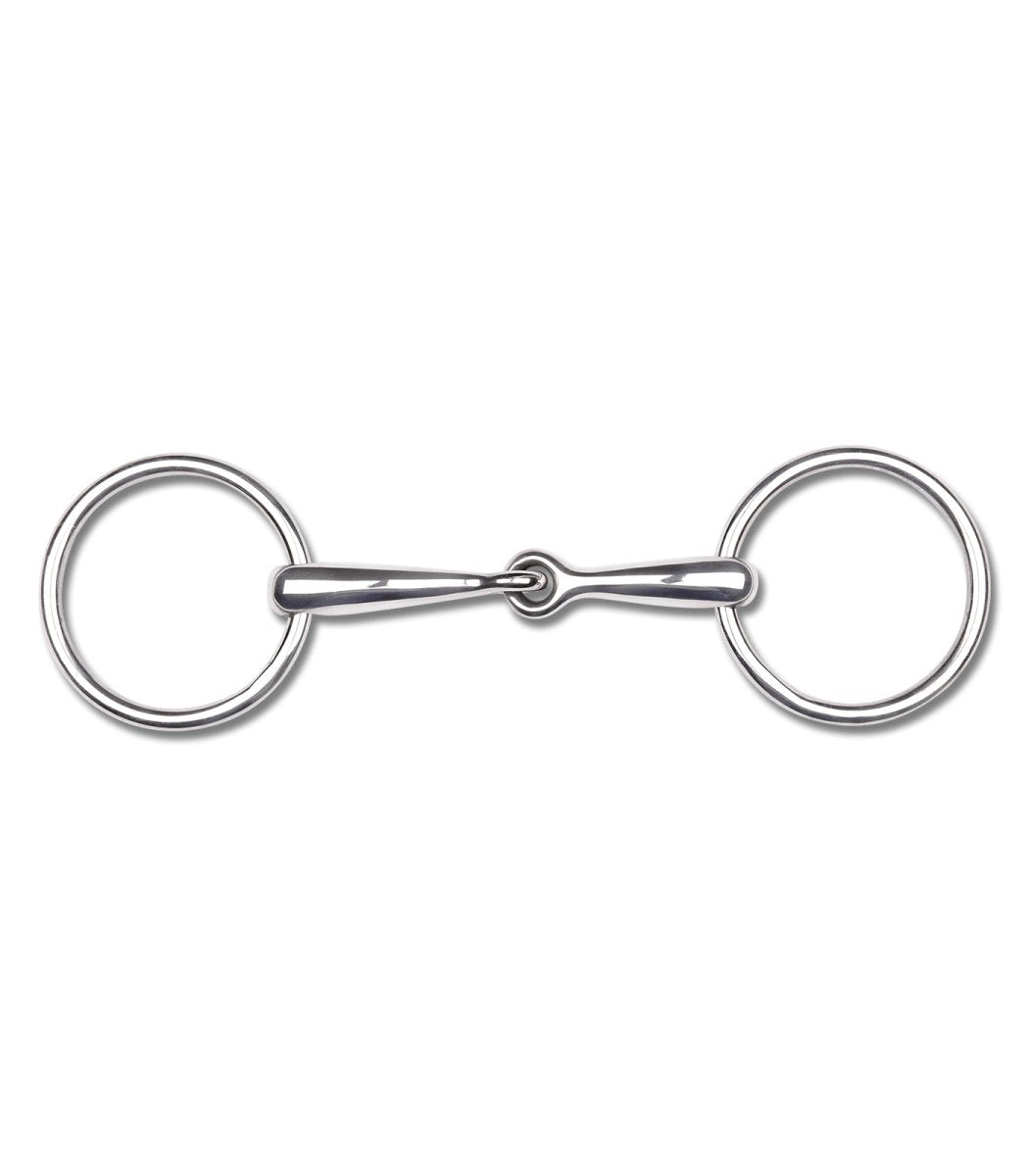 Waldhausen Pony Snaffle Bit SS solid, R:6cm, T:14mm - animondo.dk