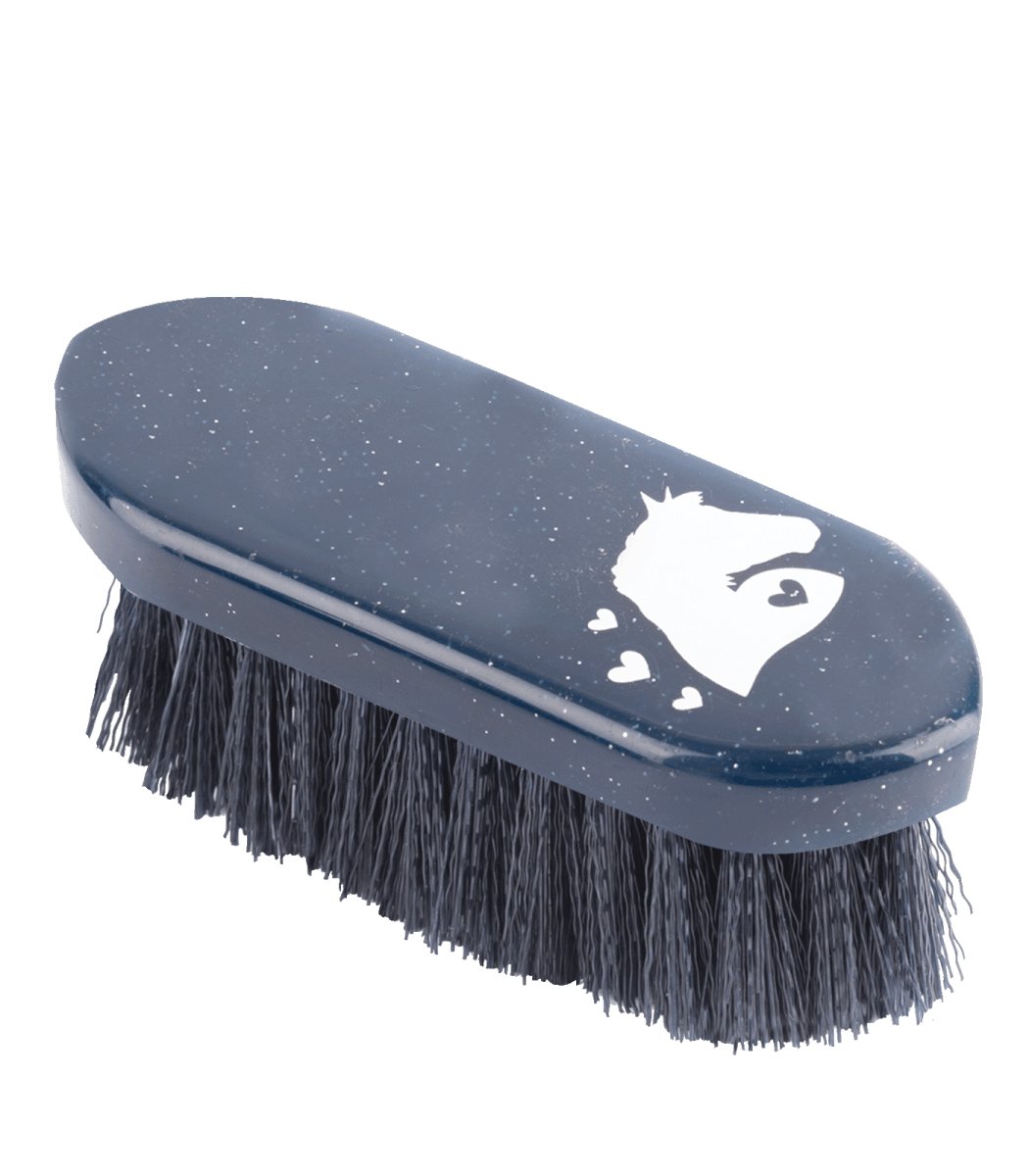 Waldhausen Scrubbing brush Lucky Heart, night blue - 14 cm - animondo.dk