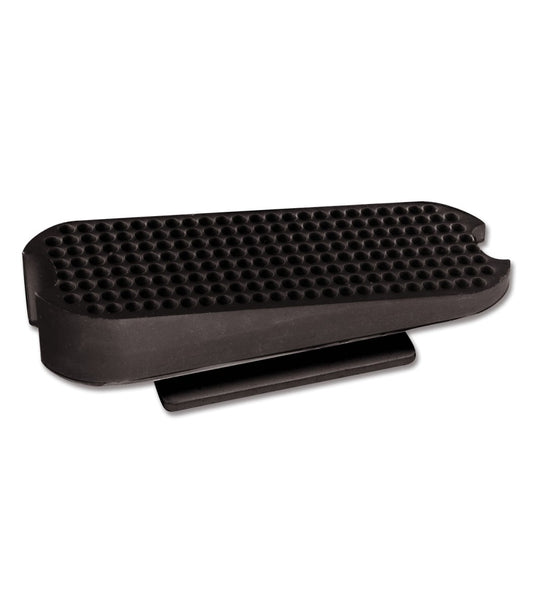 Waldhausen Stirrup Pad slanting - Sort - 12 cm - animondo.dk
